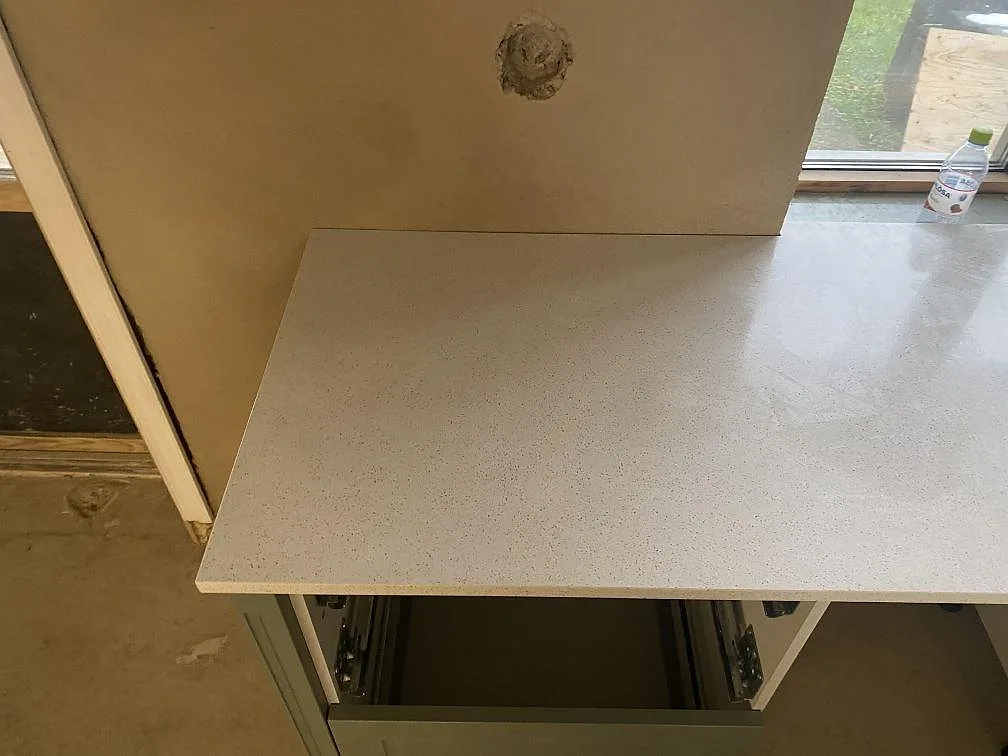 Køkkenbordplade i Silestone Blanco Maple 14, Klagshamn – billede 7