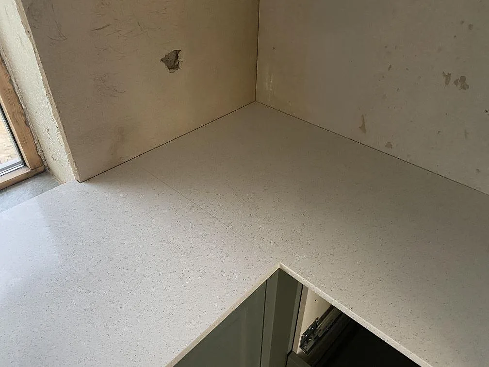 Køkkenbordplade i Silestone Blanco Maple 14, Klagshamn – billede 8