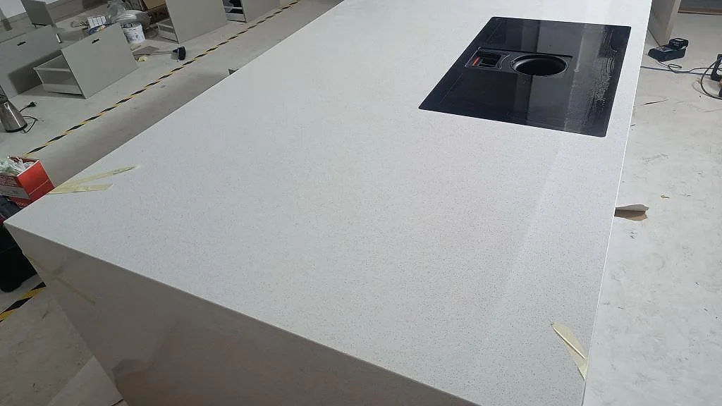 Køkkenbordplade i Silestone Blanco Maple 14, Lund – billede 6