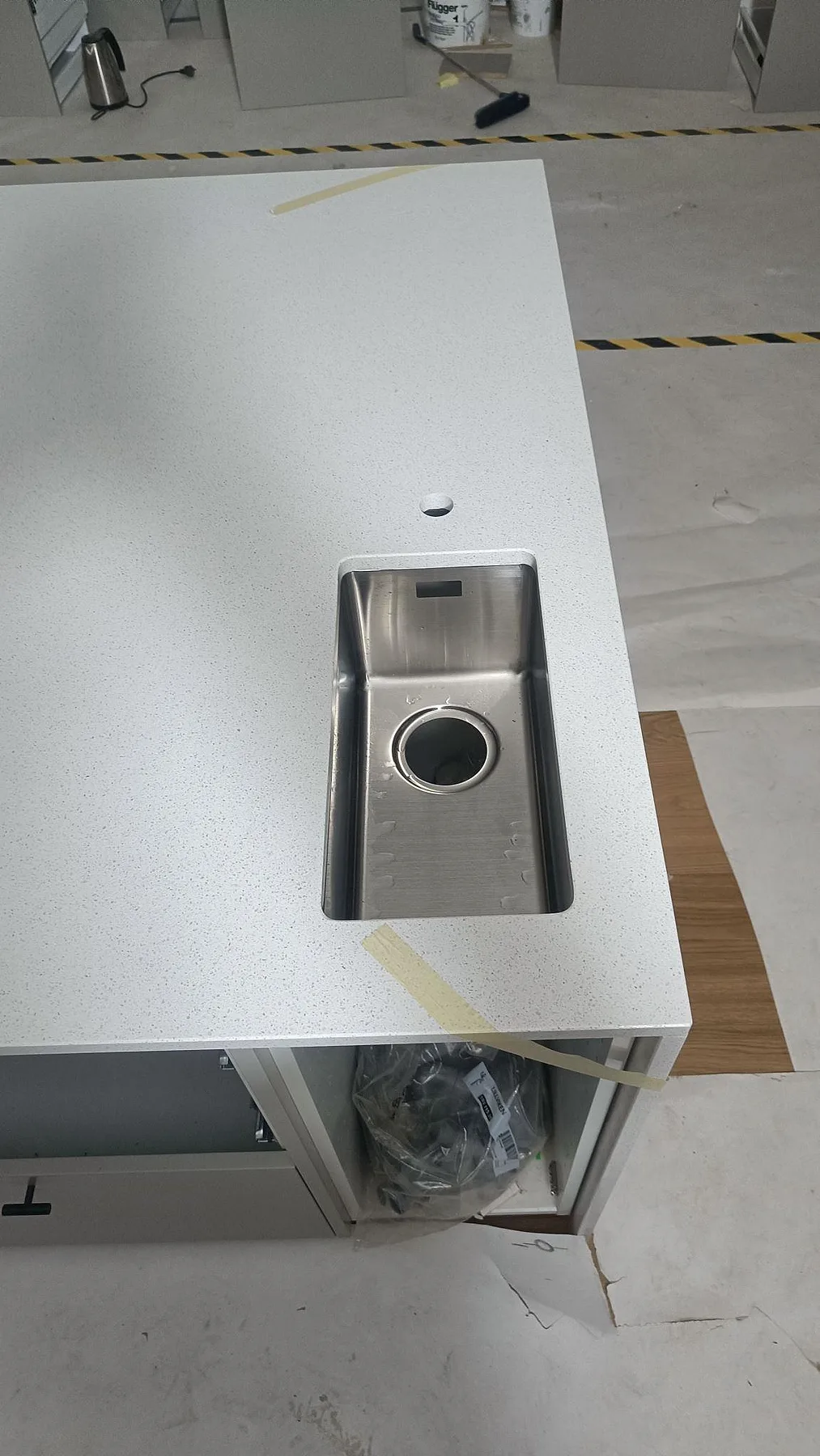 Køkkenbordplade i Silestone Blanco Maple 14, Lund – billede 4