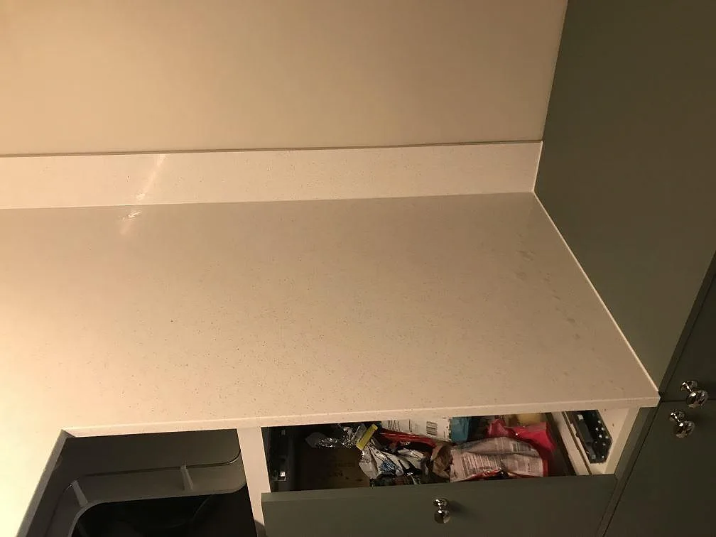 Køkkenbordplade i Silestone Blanco Maple 14, Malmö – billede 6