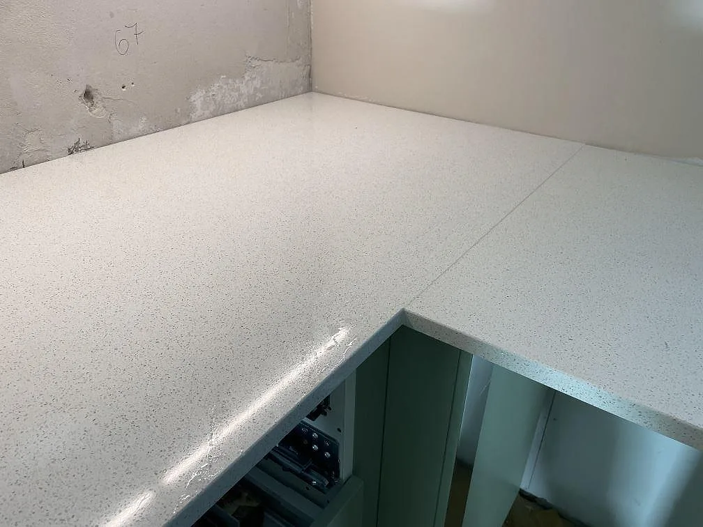 Køkkenbordplade i Silestone Blanco Maple 14, Malmö – billede 7