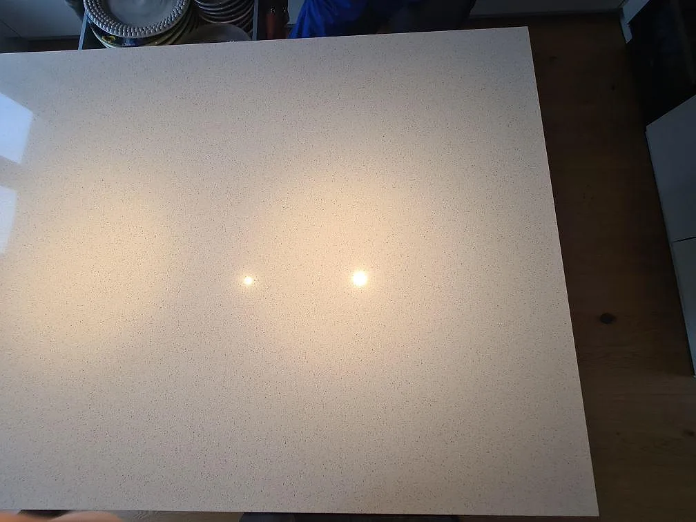Køkkenbordplade i Silestone Blanco Maple 14, Stockholm – billede 2