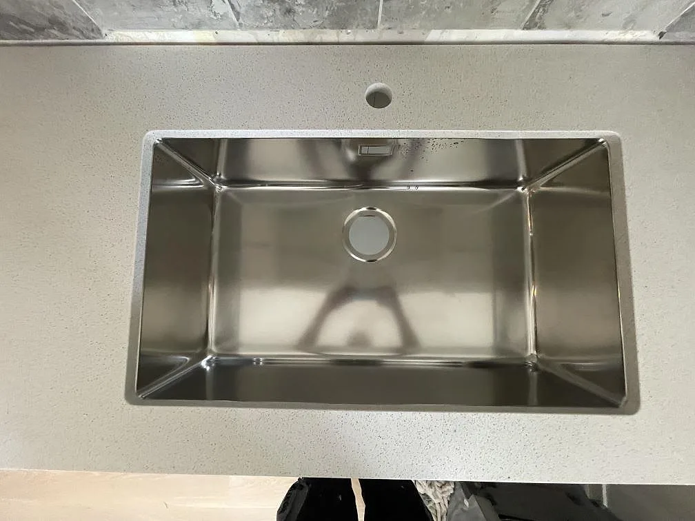 Køkkenbordplade i Silestone Blanco Maple 14, Uppsala – billede 2