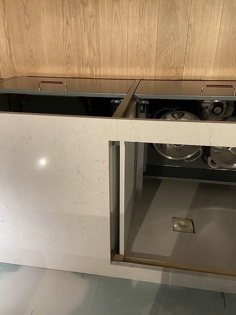 Køkkenbordplade i Silestone Blanco Orion, Åhus – billede 3