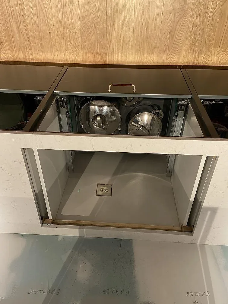 Køkkenbordplade i Silestone Blanco Orion, Åhus – billede 4