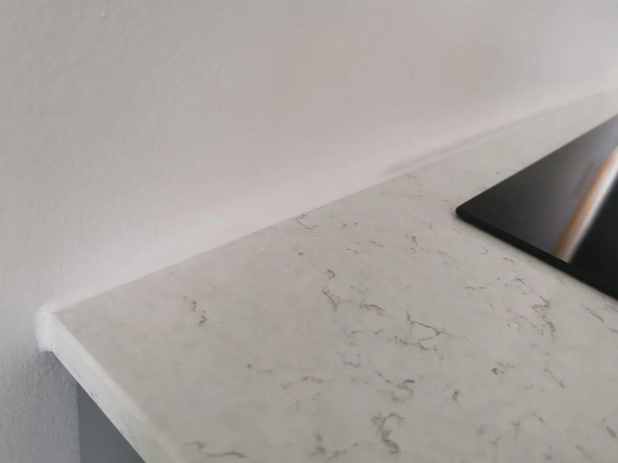 Køkkenbordplade i Silestone Blanco Orion, Anderslöv – billede 7