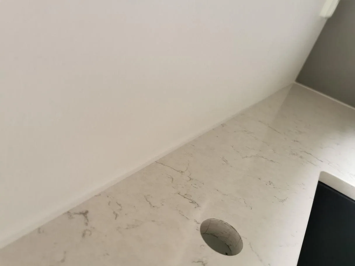 Køkkenbordplade i Silestone Blanco Orion, Anderslöv – billede 8