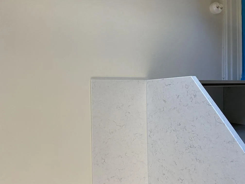 Køkkenbordplade i Silestone Blanco Orion, Göteborg – billede 3
