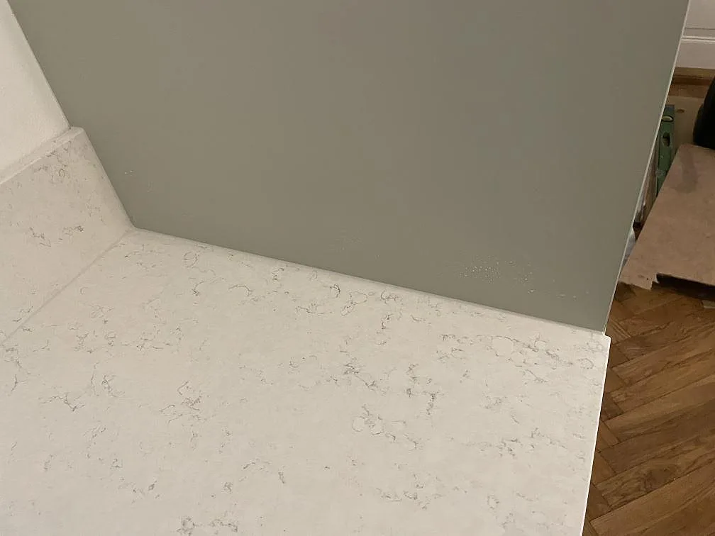 Køkkenbordplade i Silestone Blanco Orion, Malmö – billede 6
