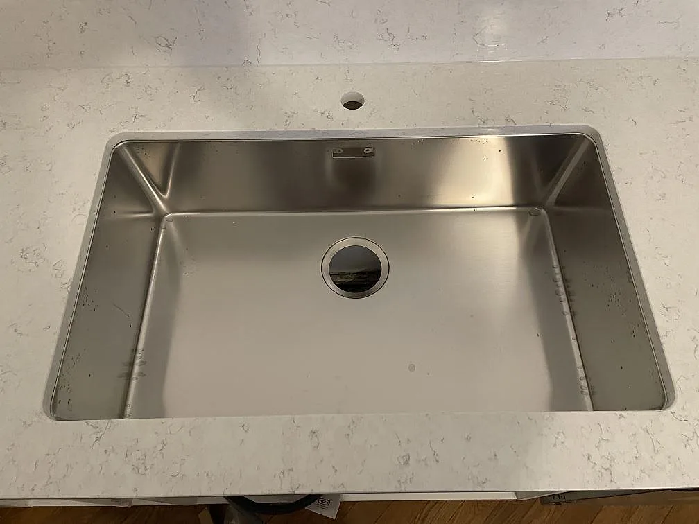 Køkkenbordplade i Silestone Blanco Orion, Malmö – billede 4