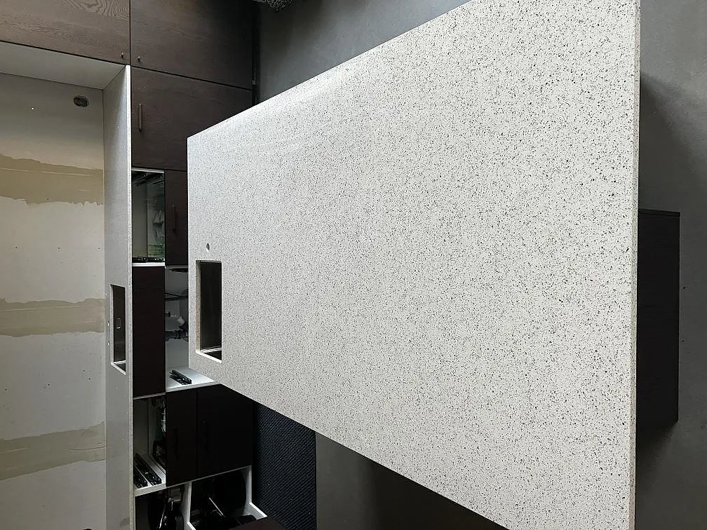 Køkkenbordplade i Silestone Blanco Stellar, Tvååker – billede 7