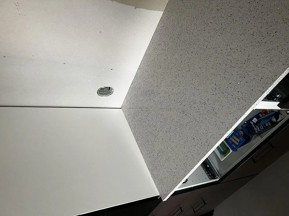 Køkkenbordplade i Silestone Blanco Stellar, Tvååker – billede 8
