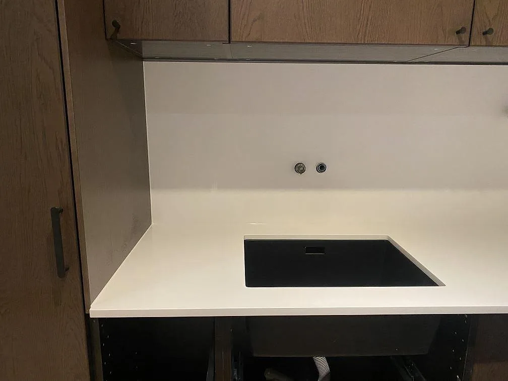 Køkkenbordplade i Silestone Blanco Zeus Extreme, Rödovre – billede 4