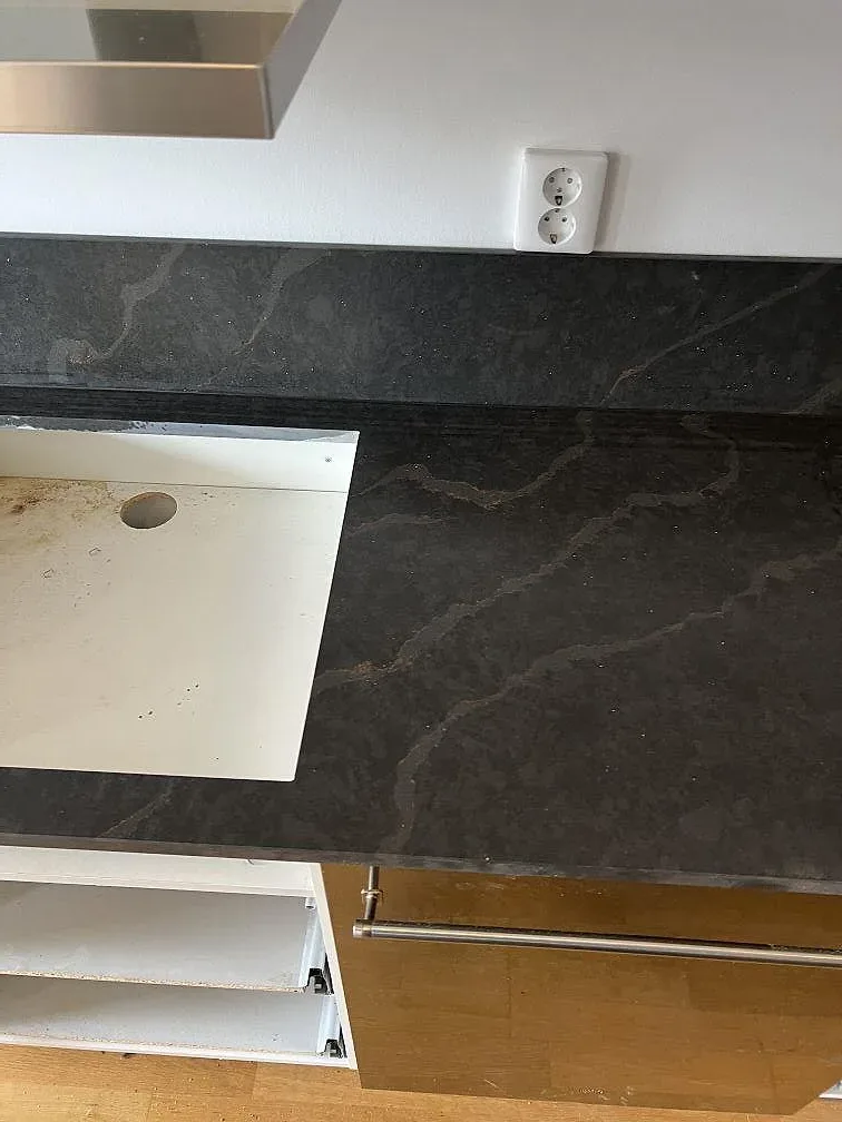 Køkkenbordplade i Silestone Bohemian Flame, Limhamn – billede 6