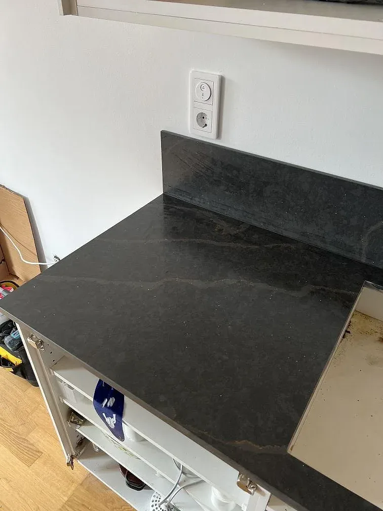 Køkkenbordplade i Silestone Bohemian Flame, Limhamn – billede 5