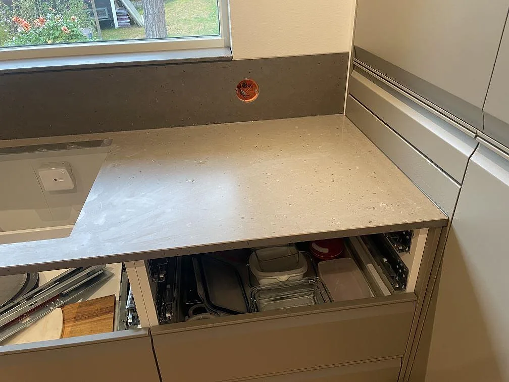 Køkkenbordplade i Silestone Brass Relish, Åhus – billede 8