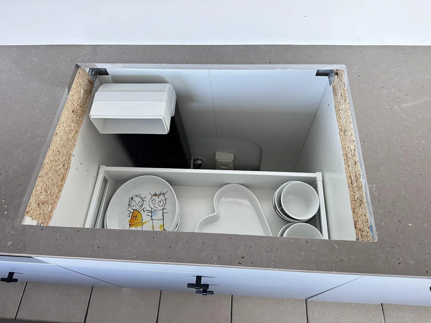 Køkkenbordplade i Silestone Brass relish, Bunkeflostrand – billede 2