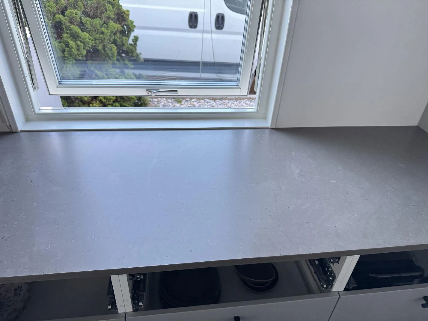 Køkkenbordplade i Silestone Brass relish, Bunkeflostrand – billede 7