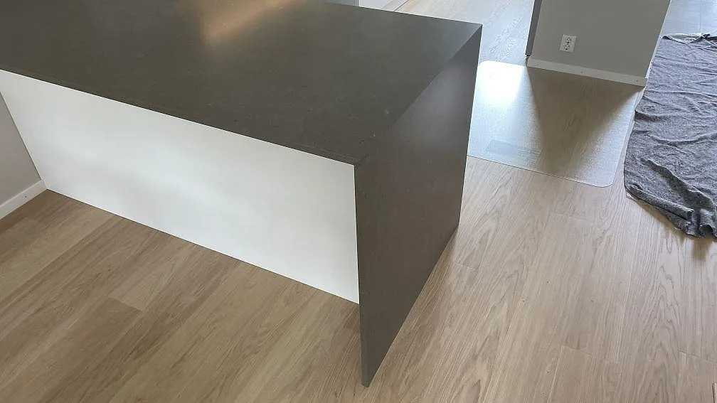 Køkkenbordplade i Silestone Brass relish, Hjärup – billede 2