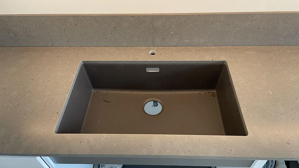 Køkkenbordplade i Silestone Brass relish, Hjärup – billede 5