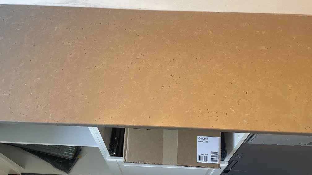 Køkkenbordplade i Silestone Brass relish, Hørsholm – billede 8