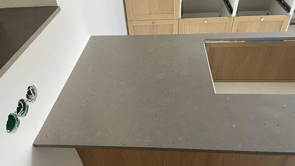 Køkkenbordplade i Silestone Brass relish, Malmö – billede 5