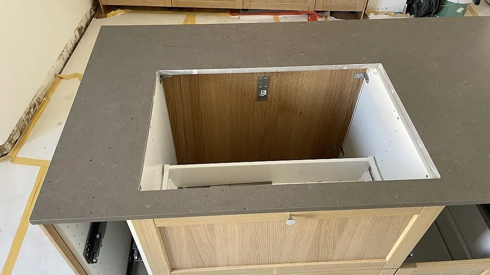 Køkkenbordplade i Silestone Brass relish, Malmö – billede 2