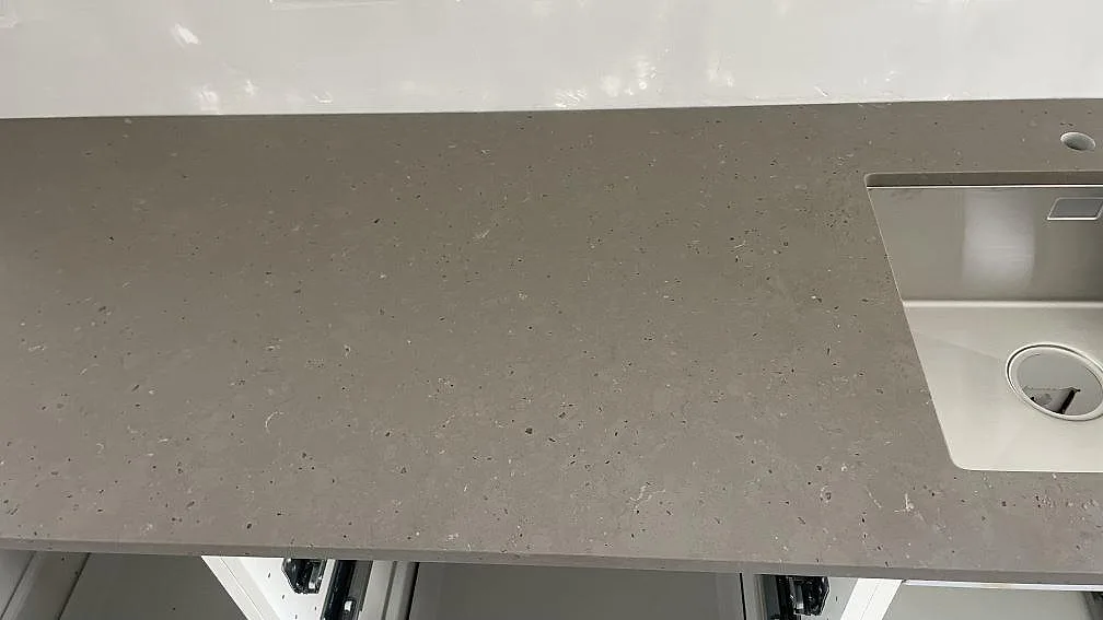 Køkkenbordplade i Silestone Brass relish, Malmö – billede 6