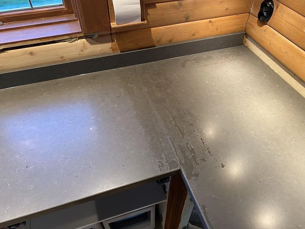 Køkkenbordplade i Silestone Calypso, Båstad – billede 4