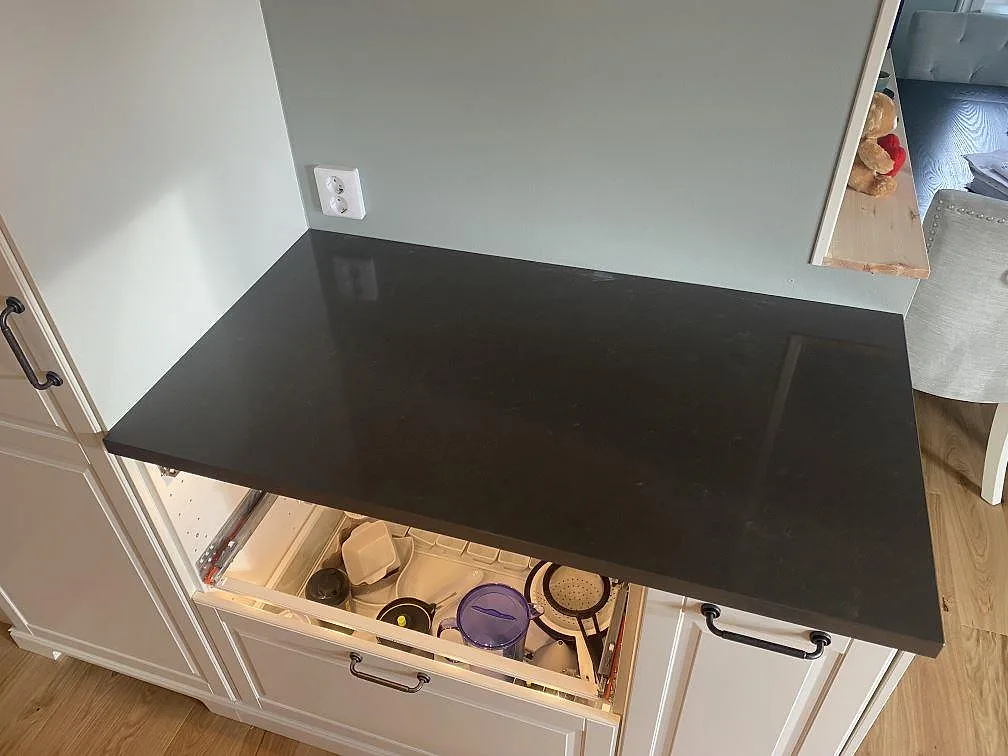 Køkkenbordplade i Silestone Calypso, Brålanda – billede 7