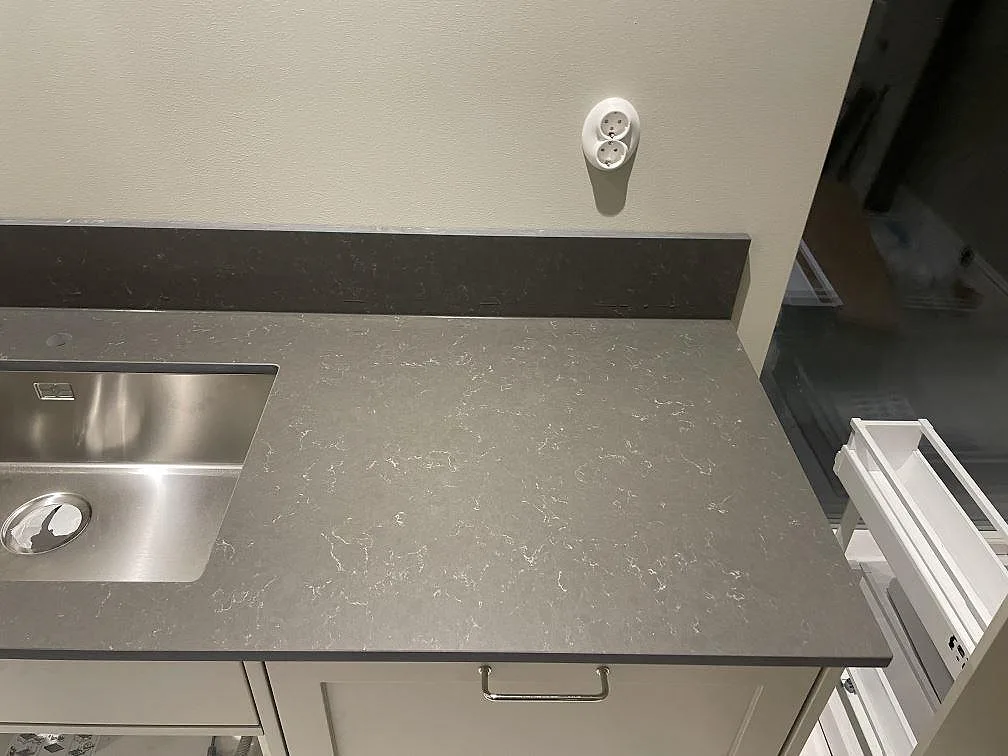 Køkkenbordplade i Silestone Calypso, Heberg – billede 4