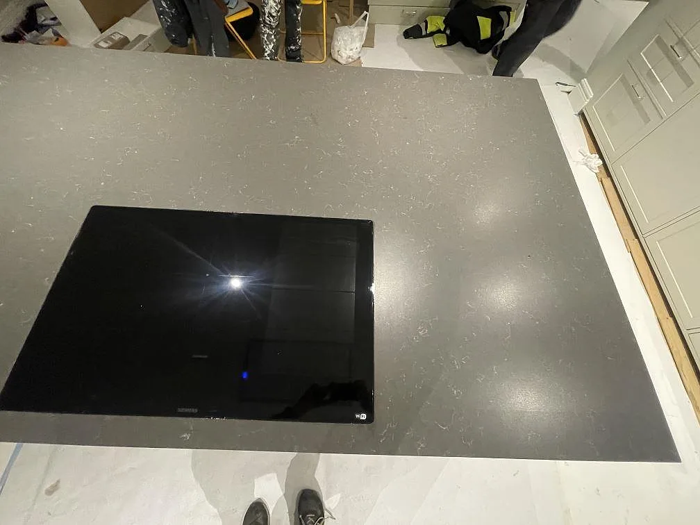 Køkkenbordplade i Silestone Calypso, Heberg – billede 6