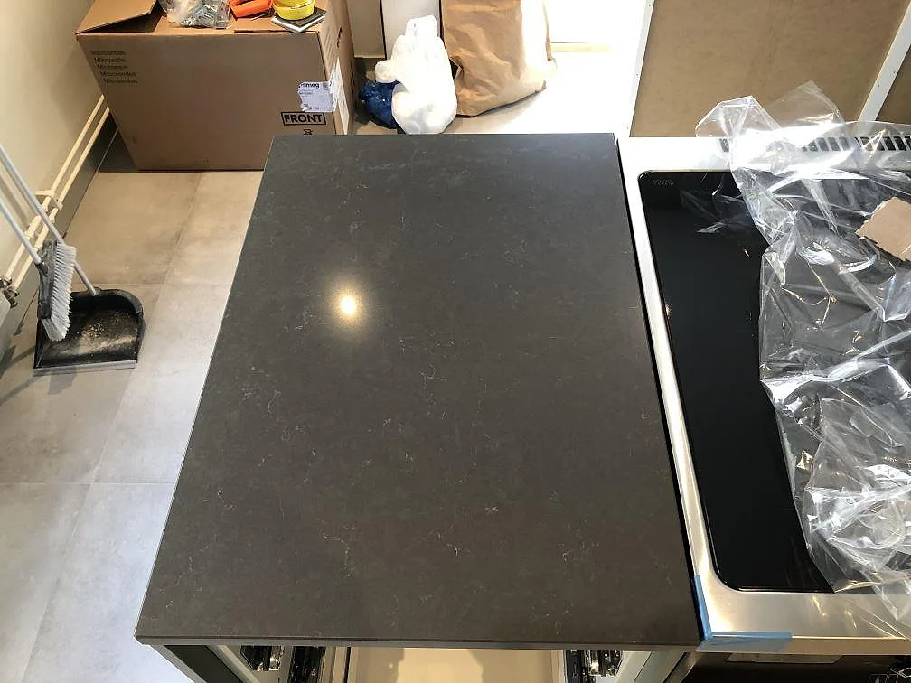 Køkkenbordplade i Silestone Calypso, Landskrona – billede 5