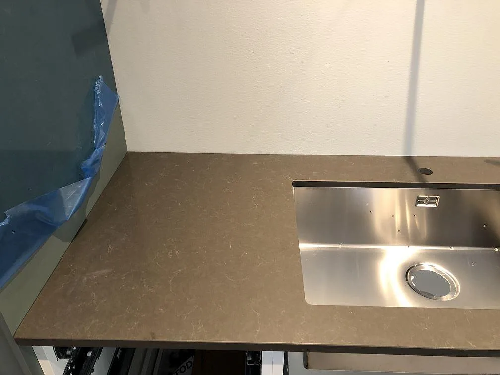 Køkkenbordplade i Silestone Calypso, Landskrona – billede 3