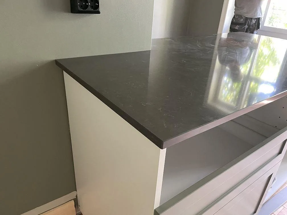 Køkkenbordplade i Silestone Calypso, Malmö – billede 7