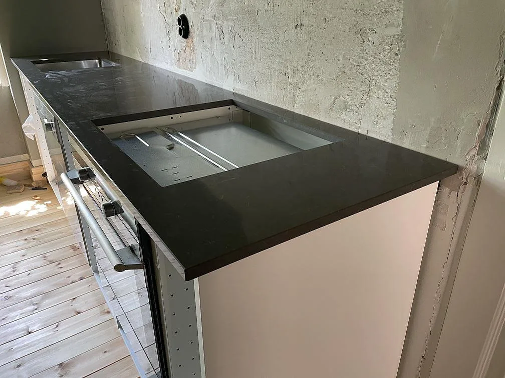 Køkkenbordplade i Silestone Calypso, Malmö – billede 3