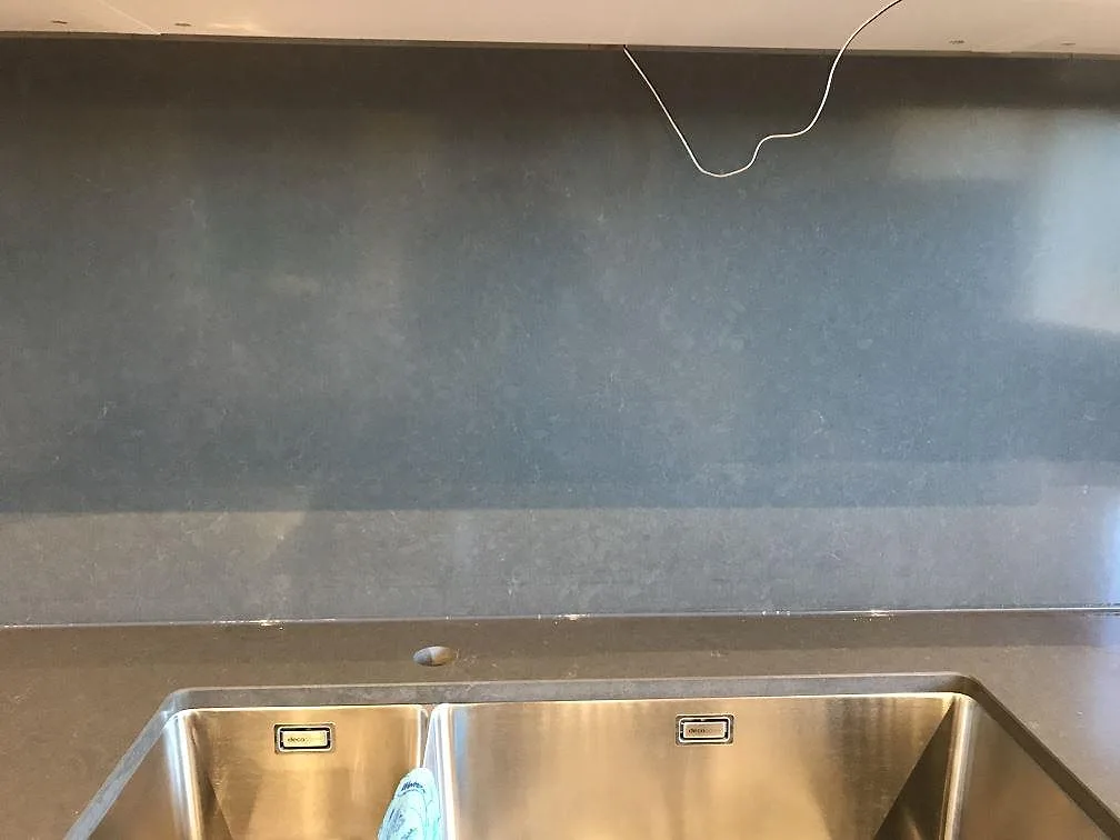 Køkkenbordplade i Silestone Calypso, Mölndal – billede 2