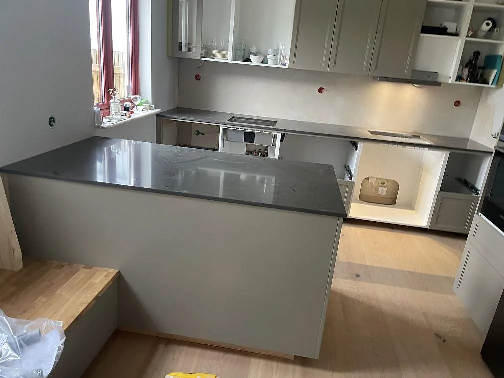 Køkkenbordplade i Silestone Calypso, Vintrie – billede 2