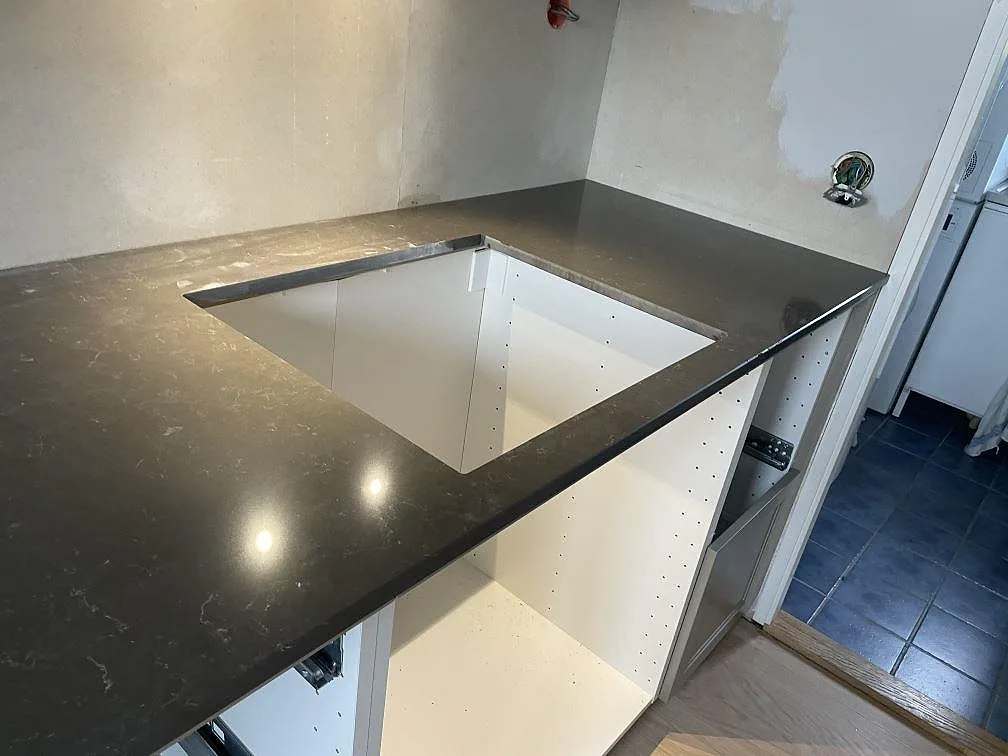 Køkkenbordplade i Silestone Calypso, Vintrie – billede 7