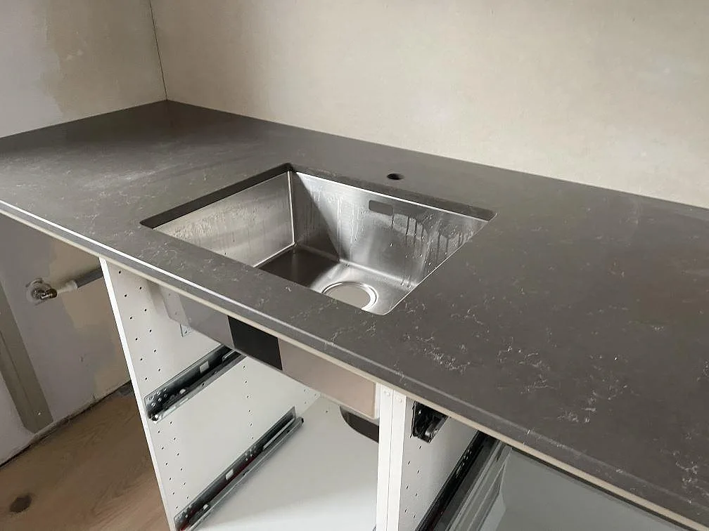 Køkkenbordplade i Silestone Calypso, Vintrie – billede 4
