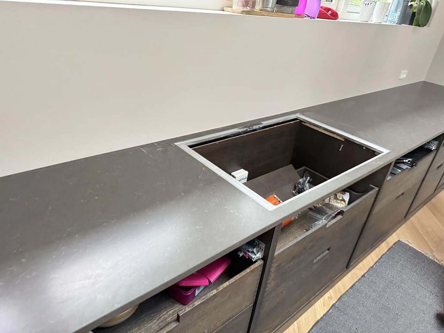 Køkkenbordplade i Silestone Calypso, Virum – billede 2