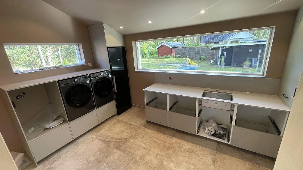 Bordplade i Silestone Concrete Pulse, Åhus – billede 2
