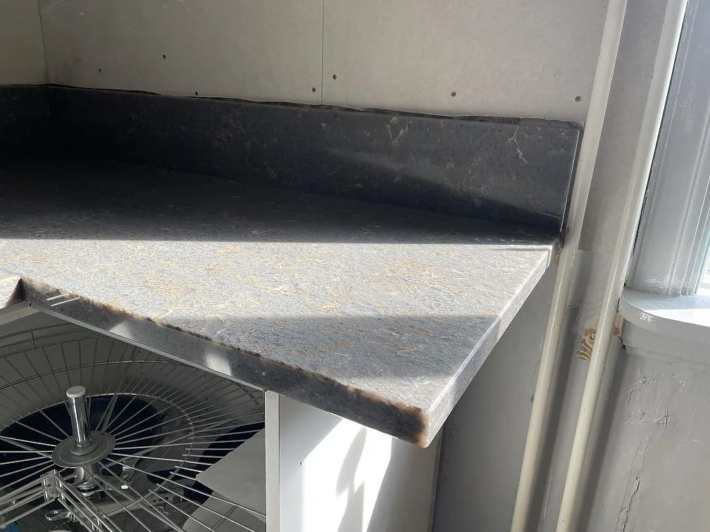 Køkkenbordplade i Silestone Cooper Mist, Lerum – billede 3