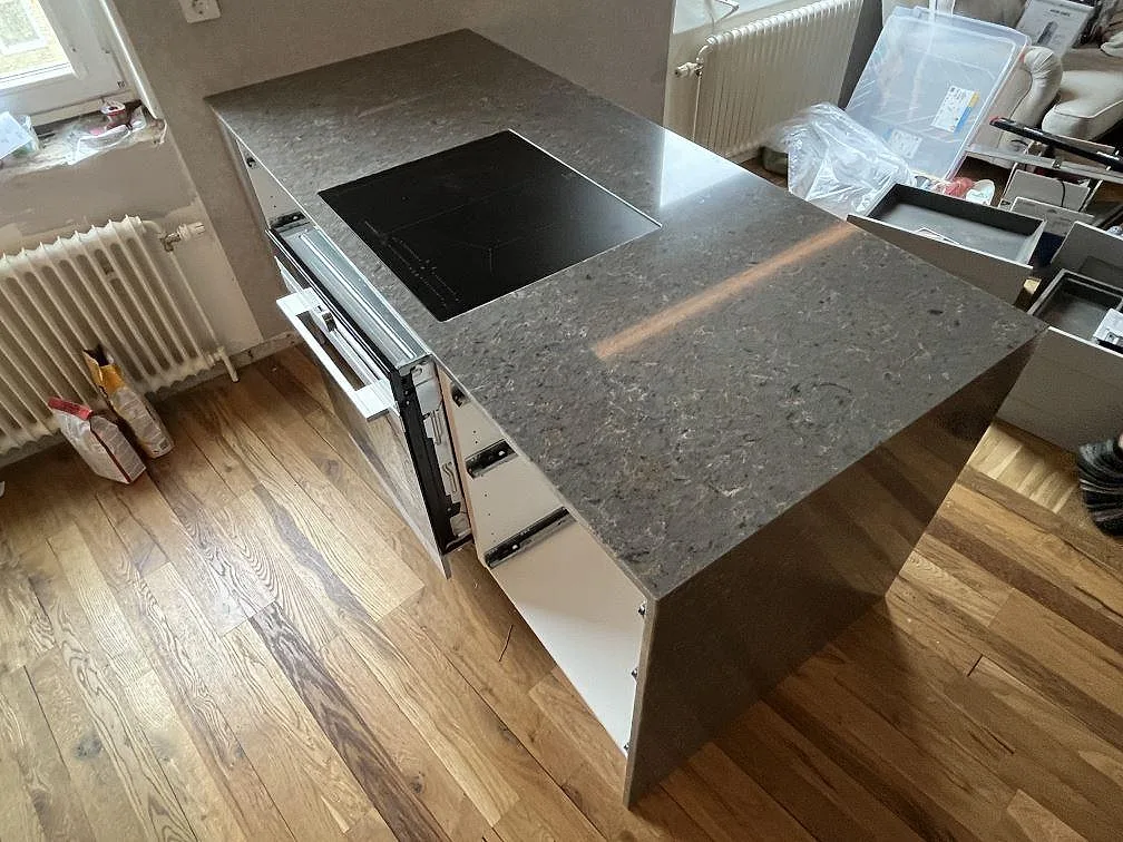 Køkkenbordplade i Silestone Copper Mist, Arboga – billede 2