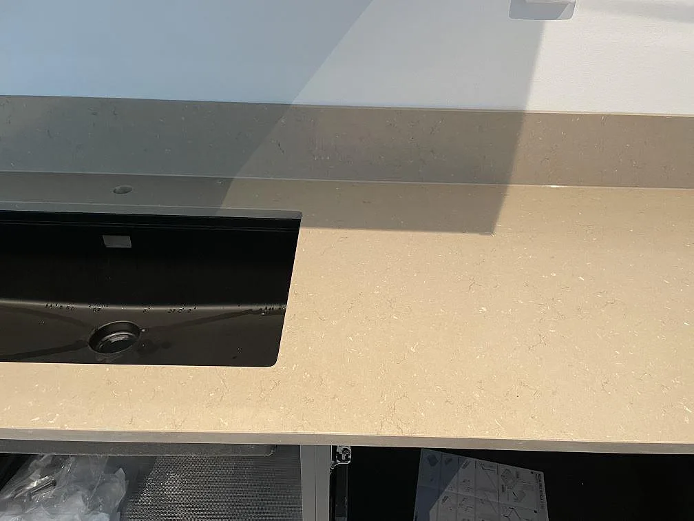 Køkkenbordplade i Silestone Coral Clay, Skurup – billede 7