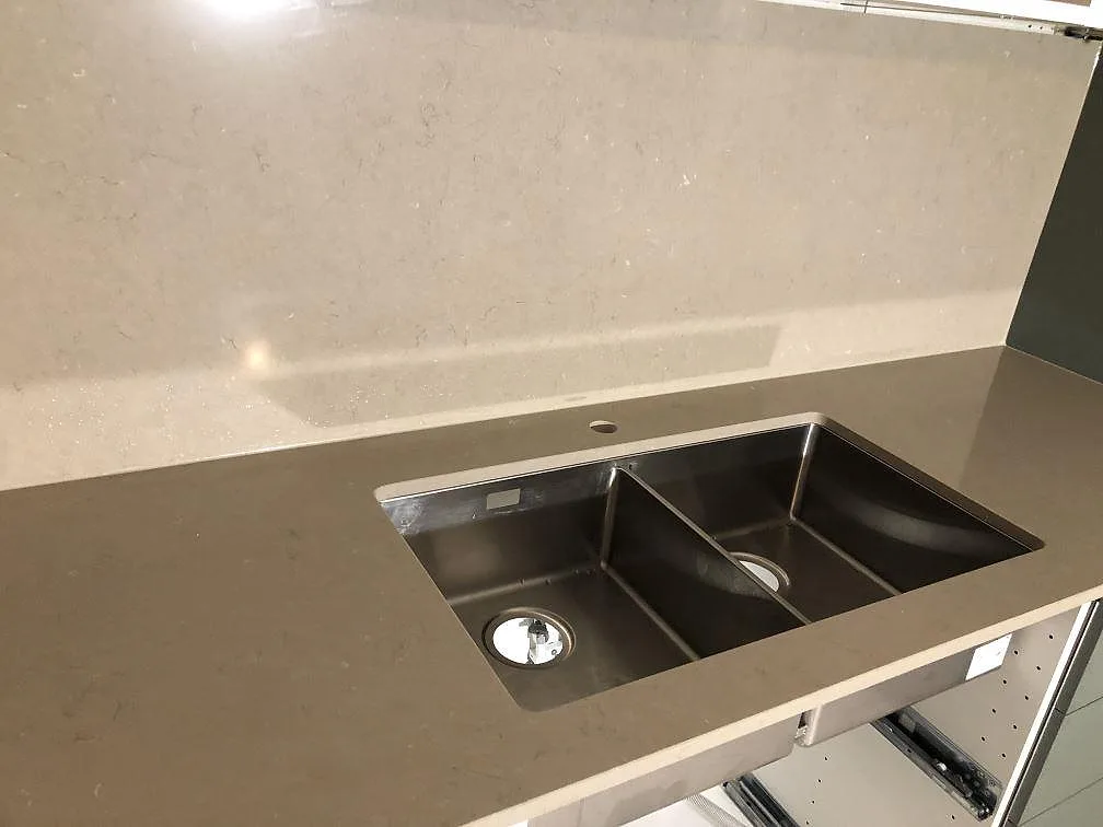 Køkkenbordplade i Silestone Coral Clay, Åkarp – billede 2