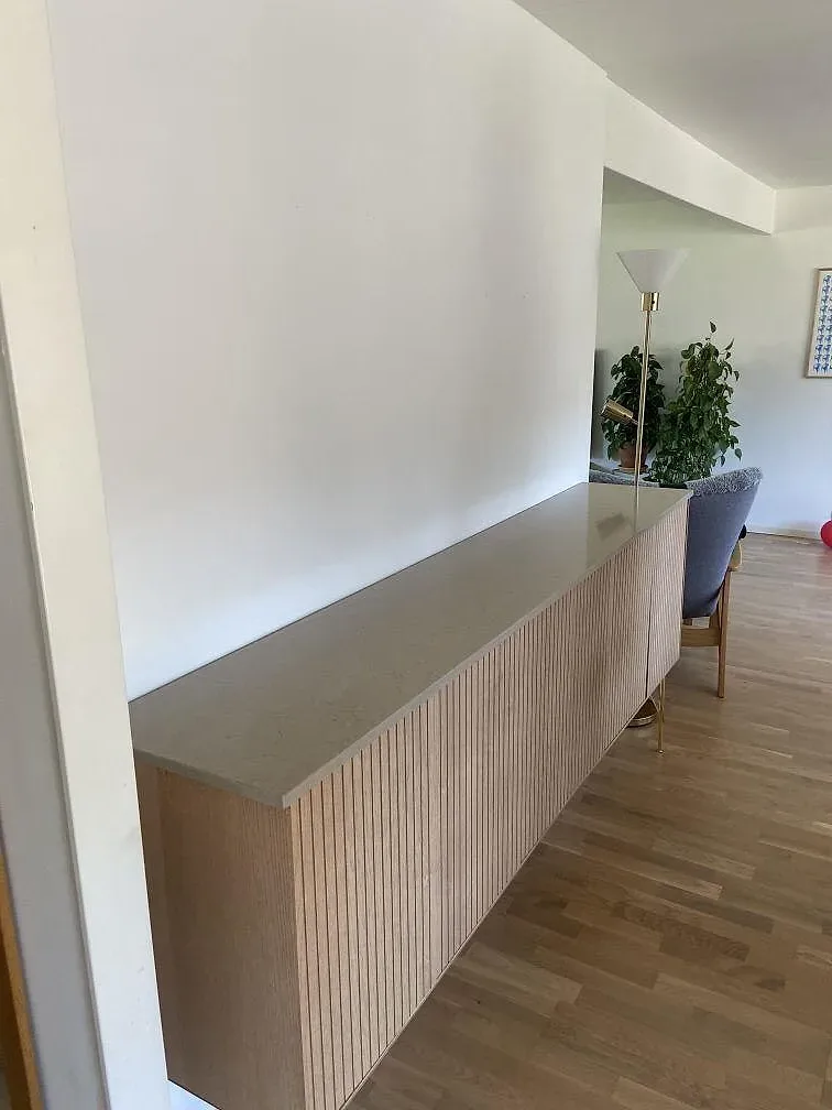 Bordplade i Silestone Coral Clay, Åkarp