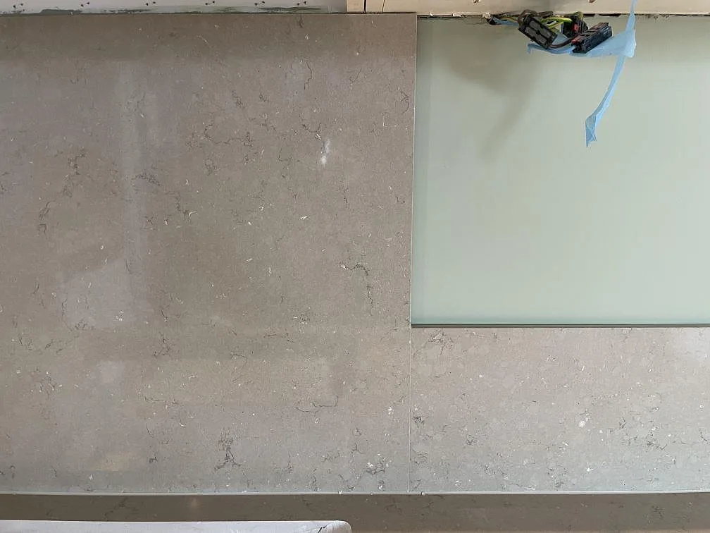Køkkenbordplade i Silestone Coral Clay, Älta – billede 3