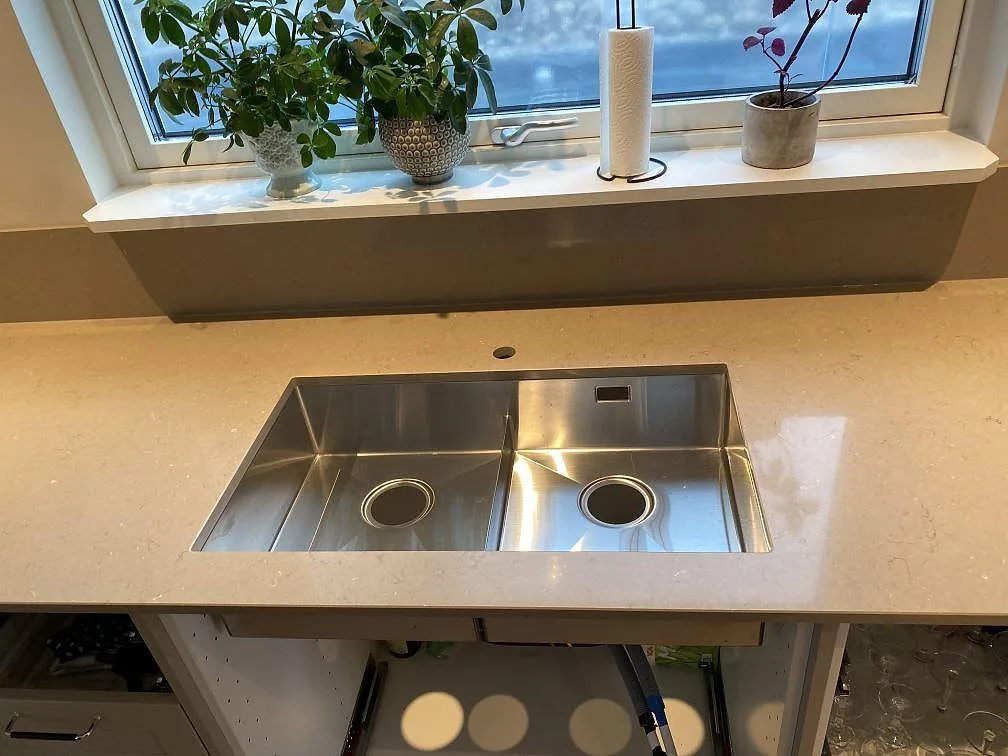 Køkkenbordplade i Silestone Coral Clay, Alingsås – billede 3